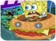 SpongerBob lái siêu xe Hamburger giao hàng