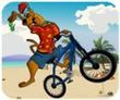 Chơi game Scooby Doo biểu diễn xe đạp miễn phí